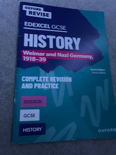 Gcse history revision booklet - gcse,