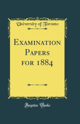 Examination papers for - papers,
