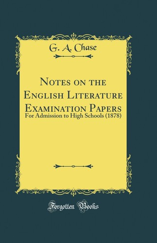 Notes the english - on,